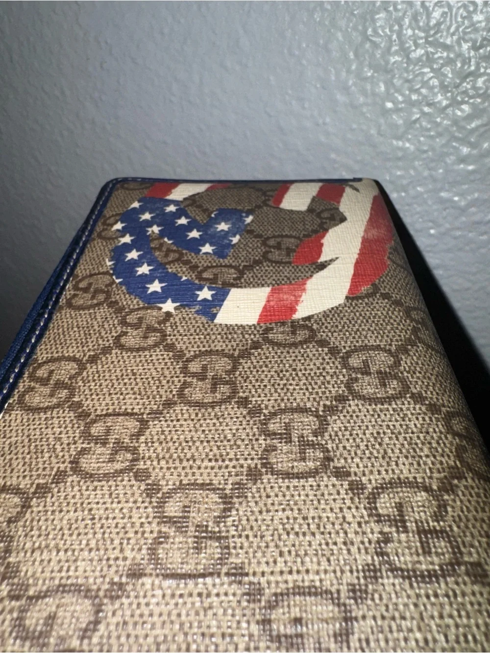 Gucci USA Flag Zip-Around Long Wallet 🇺🇸 authentic/limited edition